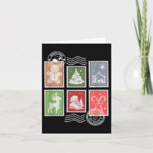 Clic Stage Stamps Christmas Mail Card