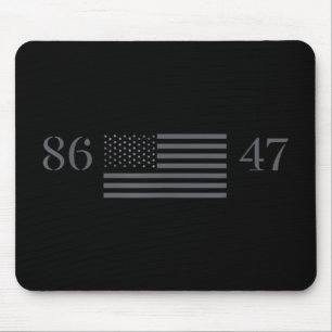 Clic Vintage 80s Style 86 47 Anti Trump 8647 _1 Mouse Pad
