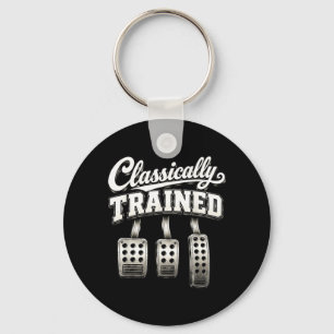 Clically Trained Manual Stick Shift Gearhead Men Key Ring