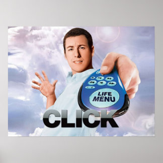 Click Adam Sandler Poster