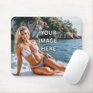 CLICK! 🖱️ Custom Mouse Pad – Add Image or Text