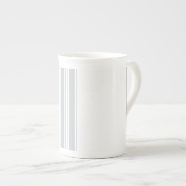 Click Customise it Change Grey to Your Colour Pick Bone China Mug (Front Right)