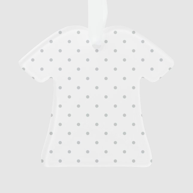 Click Customise it Change Grey to Your Colour Pick Ornament (Front)