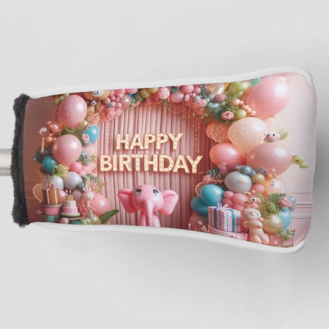 Click Customise it Change to Your Own Golf Head Cover (Front)