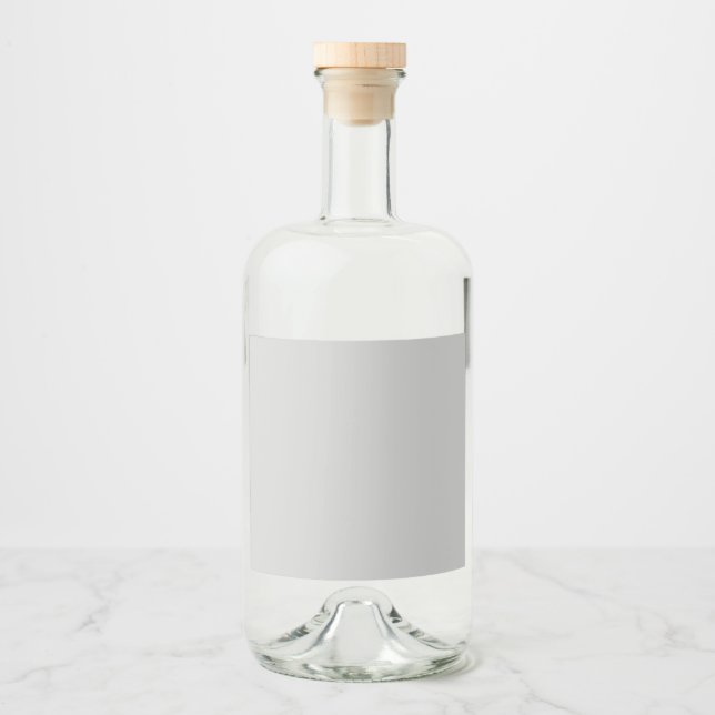 Click Customise it Change to Your Own Liquor Bottle Label (Front)
