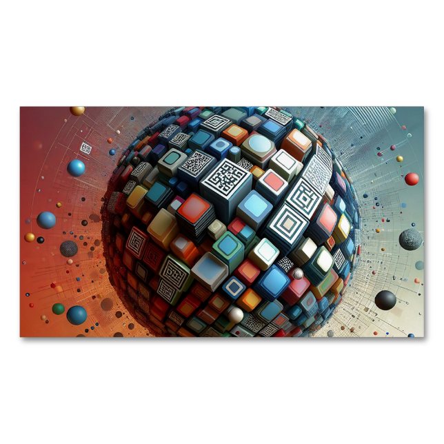 Click Customise it Change to Your Own Magnetic Business Card (Front)