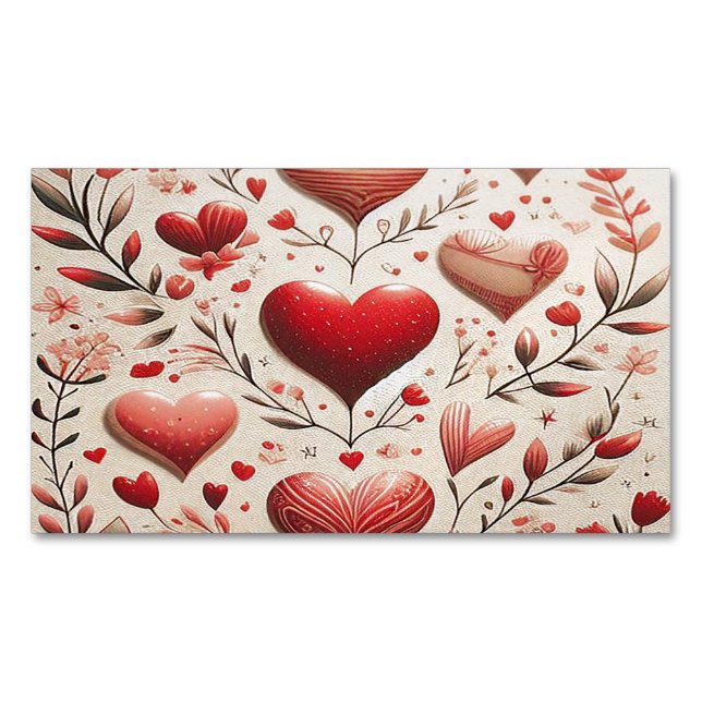 Click Customise it Change to Your Own Magnetic Business Card (Front)