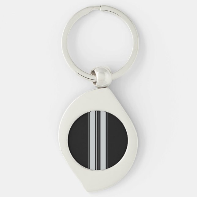 Click Customise to Change Grey to Your Colour Pick Key Ring (Front)