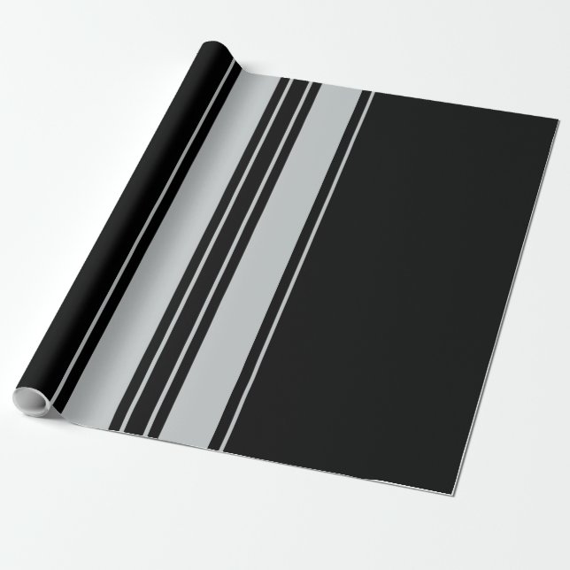 Click Customise to Change Grey to Your Colour Pick Wrapping Paper (Unrolled)