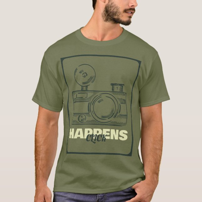 Click Happens Photography  T-Shirt (Front)