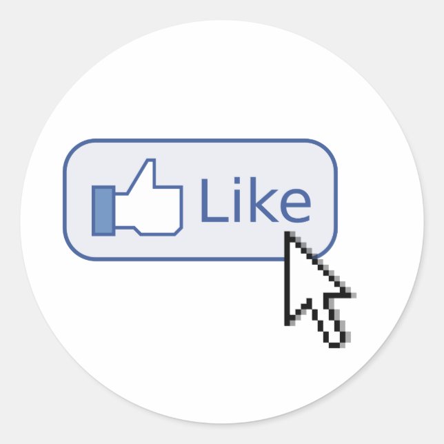 Click on "like" Stickers (Front)
