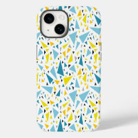 Click to favourite design Yellow and blue triangl