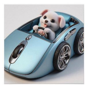 Click & Vroom: Puppy Driver Edition Poster