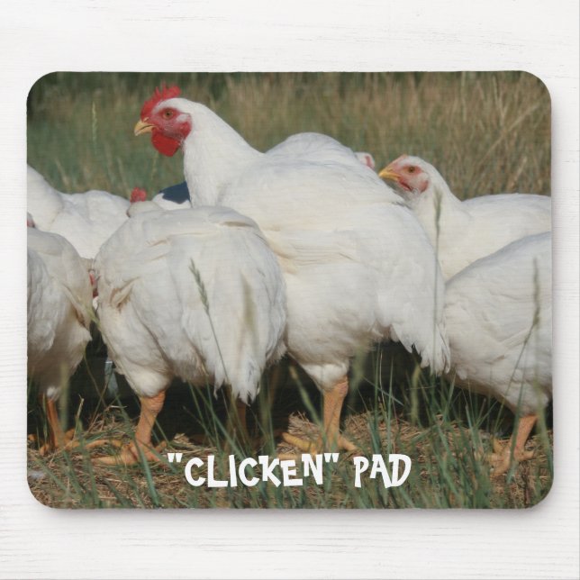 "CLICKEN" PAD MOUSE PAD (Front)