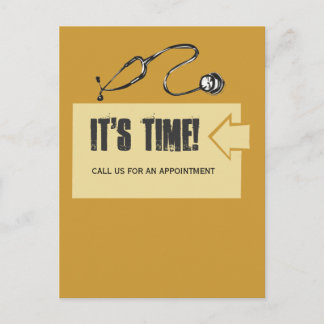 Client  Appointment Reminder Postcard