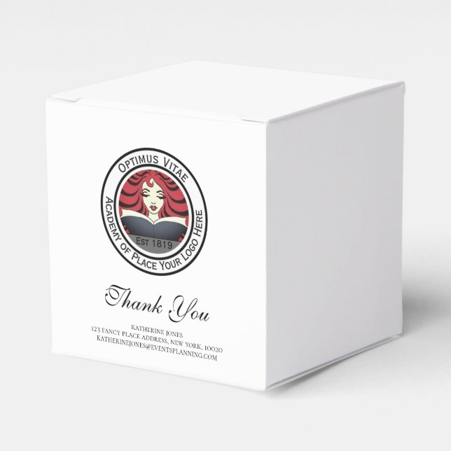 Client Appreciation Event Favour Box (Front Side)