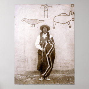 Cliff Dweller, 1904 St Louis Exposition, Vintage Poster