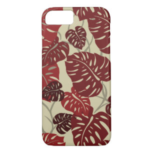 Cliff Hanger Hawaiian Monstera Leaf Case-Mate iPhone Case