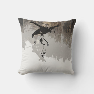 Cliff Jumping- Skateboarder  Cushion
