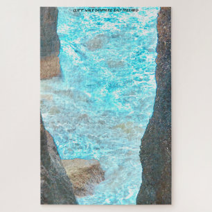 Cliff Walk Dunmore East Waterford Ireland. Jigsaw  Puzzle