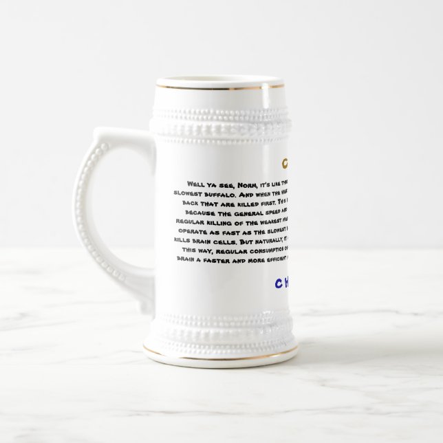 CLIFFISM!!! BEER STEIN (Left)