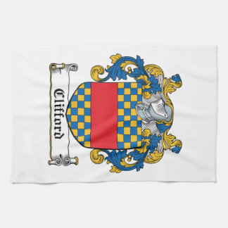 Clifford Family Crest Tea Towel