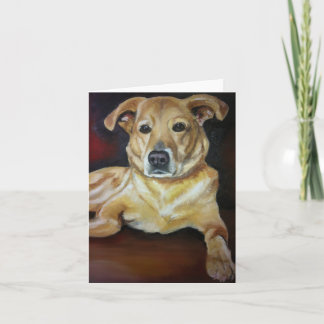 "Clifford" - Pet Portraits NoteCards