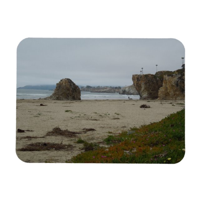Cliffs Along Pismo Beach Shoreline Magnet (Horizontal)