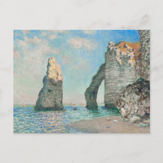 Cliffs at Étretat ,Claude Monet Postcard