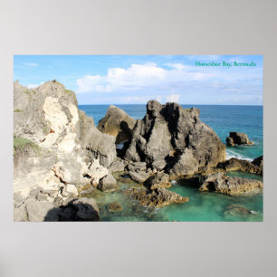 Cliffs at Horseshoe Bay Poster