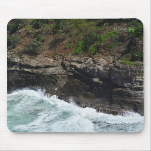 Cliffs at Kilauea Kauai (photography by me) Mouse Pad