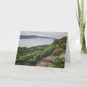 Cliffs of Magho Greeting Card
