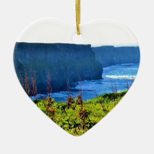 Cliffs of Moher Ceramic Tree Decoration