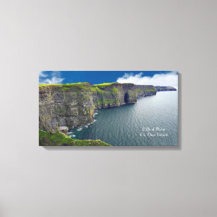 Cliffs of Moher Co. Clare Canvas Print