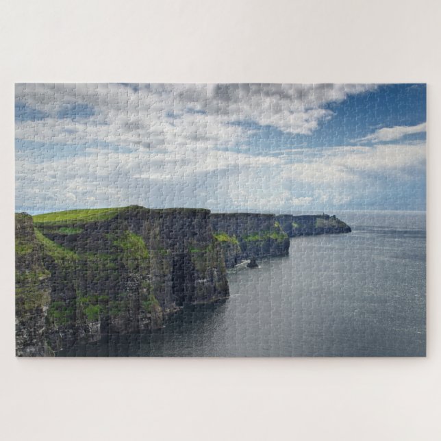 Cliffs of Moher coast in Ireland Jigsaw Puzzle (Horizontal)
