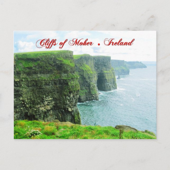 Cliffs of Moher, County Clare, Ireland Postcard (Front)