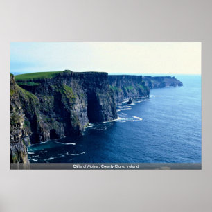 Cliffs of Moher, County Clare, Ireland Poster