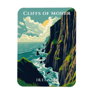 Cliffs of Moher Ireland Coastal  Magnet