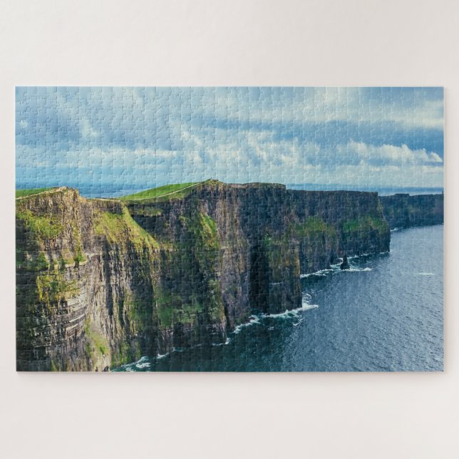 Cliff's of Moher Ireland. Jigsaw Puzzle (Horizontal)