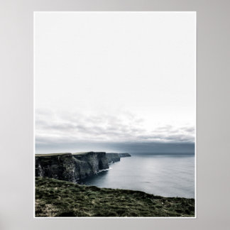 Cliffs of Moher, Ireland Travel Photograhy Poster