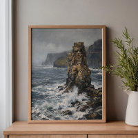 Cliffs of Moher Sea Stack Solitude