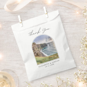 Cliffs of Moher Wedding Favour Ireland Thank You Favour Bags