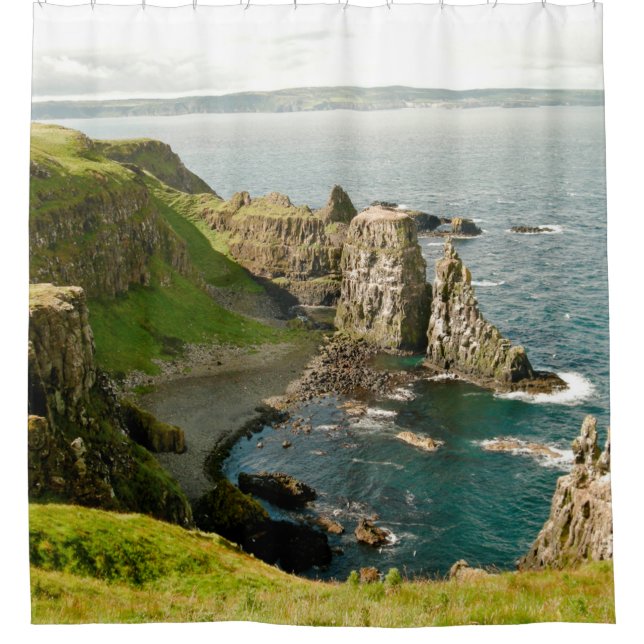 Cliffs Shower Curtain (Front)