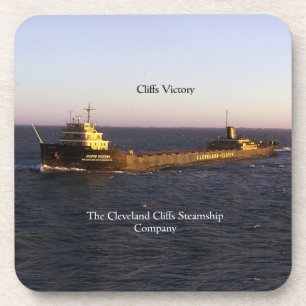 Cliffs Victory set of 6 hard plastic coasters