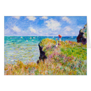 Clifftop Walk at Pourville Claude Monet