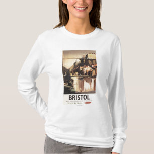 Clifton Suspension Bridge and Boats T-Shirt