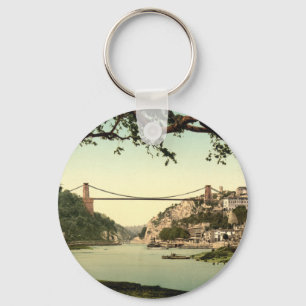 Clifton Suspension Bridge I, Bristol, England Key Ring