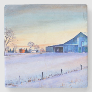 Clifty Creek Farm Stone Coaster