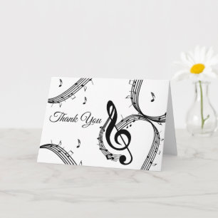 Climactic G Clef Blank Inside Card