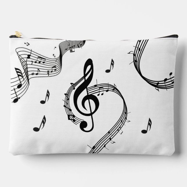 Climactic G Clef Music Accessory Pouch (Front)